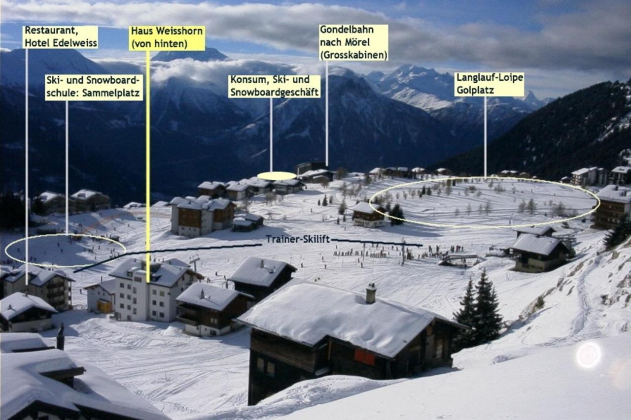 Apartamento Weisshorn 24 Riederalp Exterior foto