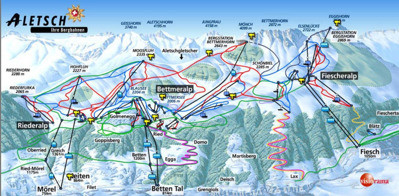 Apartamento Weisshorn 24 Riederalp Exterior foto